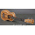 Ukelele de palisandro de madera de cebra